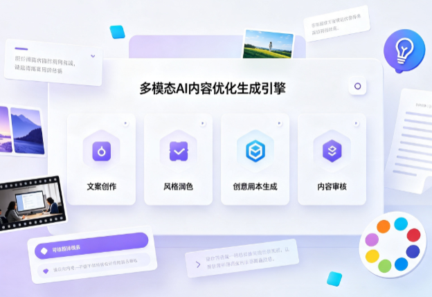陵县AI智能内容优化创新 多模态生成技术丰富数字内容创作生态